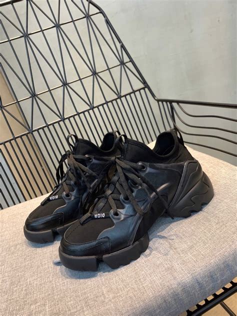 dior d-connect black|dior d connect sneakers black.